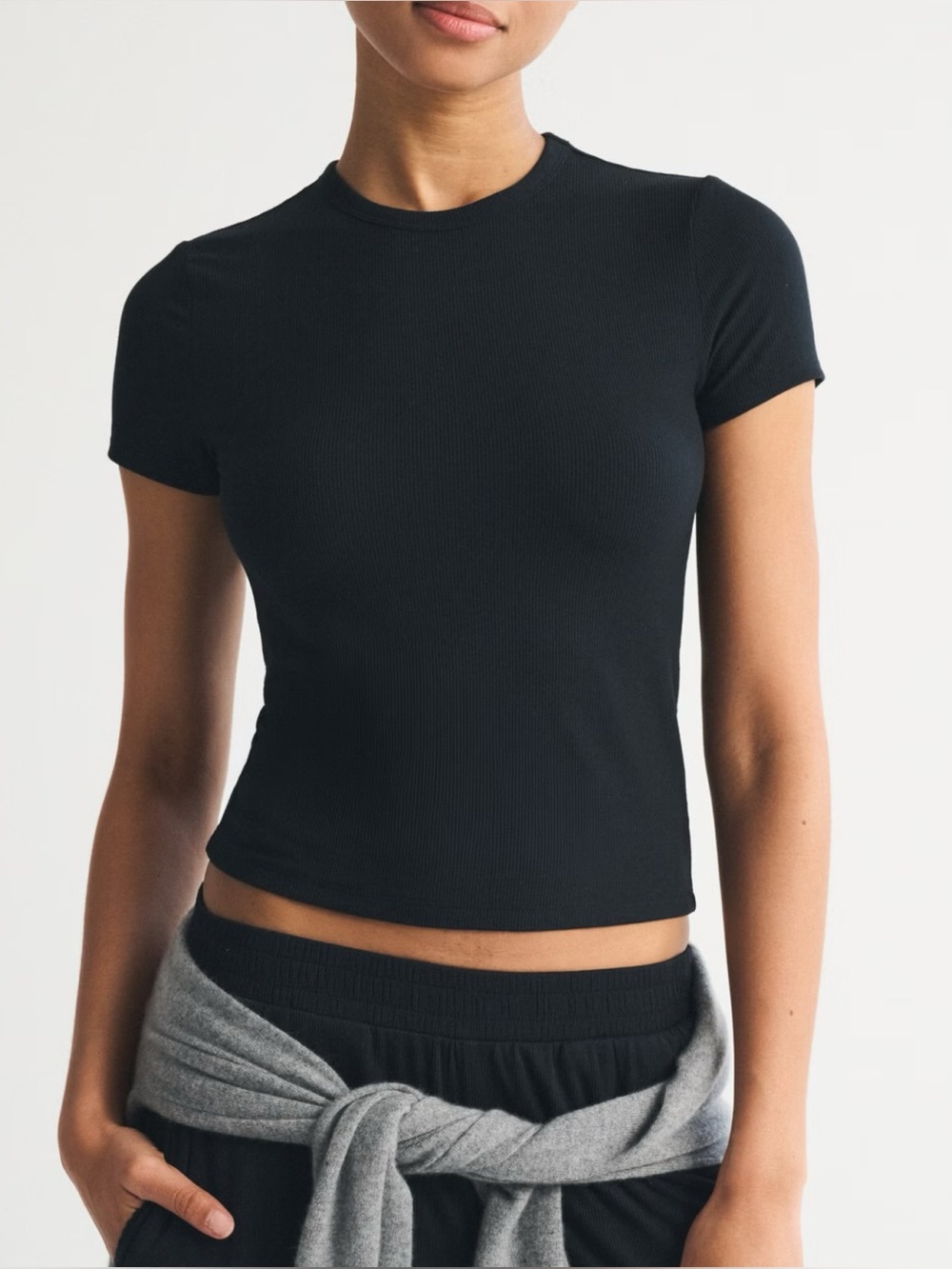 Abercrombie & Fitch Ribbed Tee